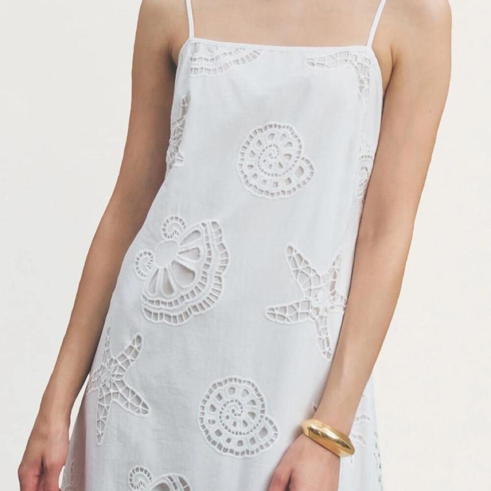 Maude club white dress with